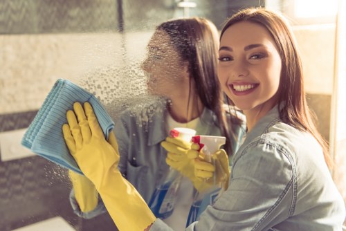 Professional move in cleaning service in a Belsizepark apartment