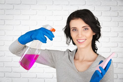 Regular office cleaning service for a Belsizepark business